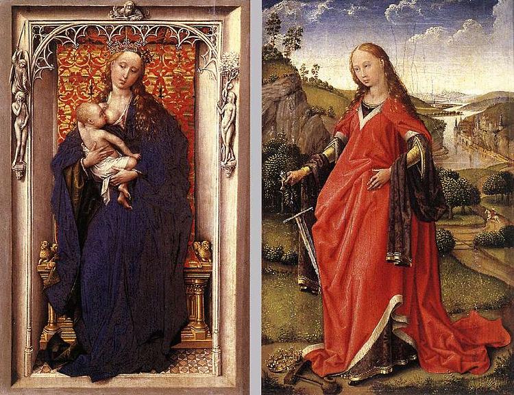 Rogier van der Weyden Diptych Germany oil painting art